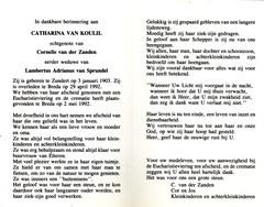 Catharina van Koulil- Cornelis van der Zanden- Lambertus Adrianus van Sprundel